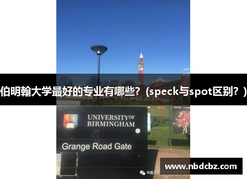 伯明翰大学最好的专业有哪些？(speck与spot区别？)